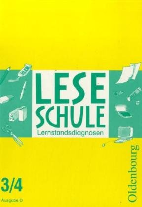 Beispielbild fr Leseschule D. 3. Schuljahr. Lernstanddiagnosen 3./4. Schuljahr. Ein Lese-Sprach-Buch fr alle Bundeslnder auer Bayern (Lernmaterialien) zum Verkauf von medimops