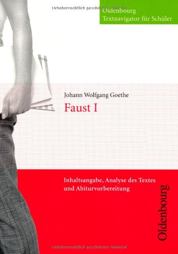 Beispielbild fr Johann Wolfgang Goethe 'Faust I' zum Verkauf von medimops
