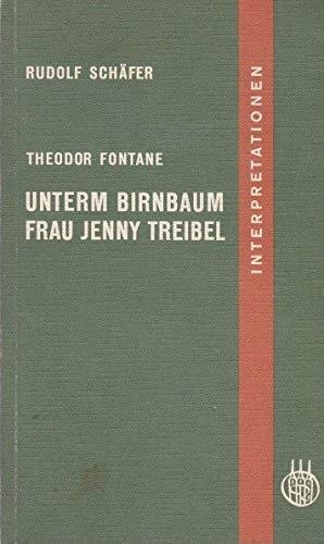 Theodor Fontane, Unterm Birnbaum - Frau Jenny Treibel