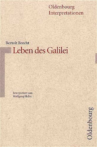 9783486014518: Oldenbourg Interpretationen, Bd.51, Leben des Galilei