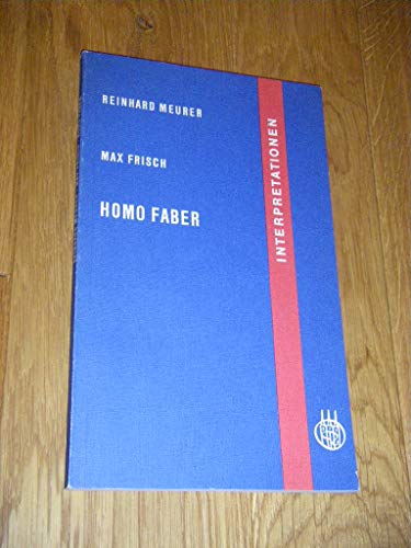 Beispielbild fr Max Frisch. Homo faber. Interpretation. Interpretationen fr Schule und Studium. zum Verkauf von Mephisto-Antiquariat