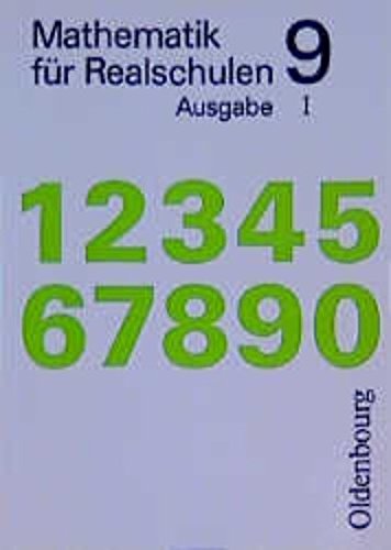 Mathematik fÃ¼r Realschulen, Ausgabe fÃ¼r Bayern, 9. Jahrgangsstufe, Ausgabe I (9783486179736) by Morawetz, Walter; PrÃ¶lÃŸ, Hans; Rupp, Hans