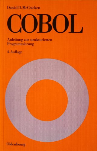 Beispielbild fr COBOL. Anleitung zur strukturierten Programmierung. zum Verkauf von Steamhead Records & Books