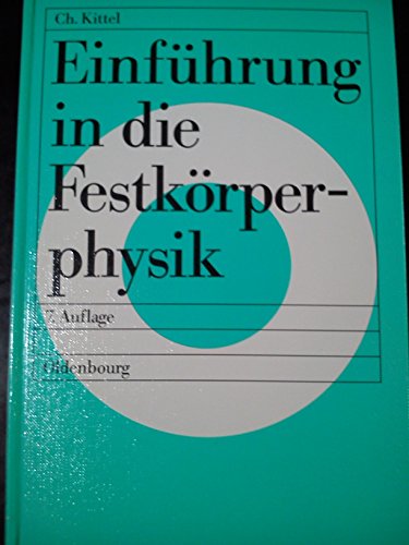 Stock image for Einfhrung in die Festkrperphysik for sale by medimops