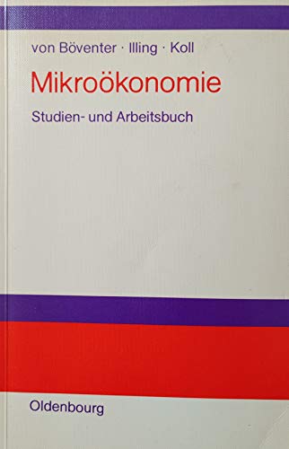 Beispielbild fr Mikrokonomie : Studien- u. Arbeitsbuch. zum Verkauf von NEPO UG