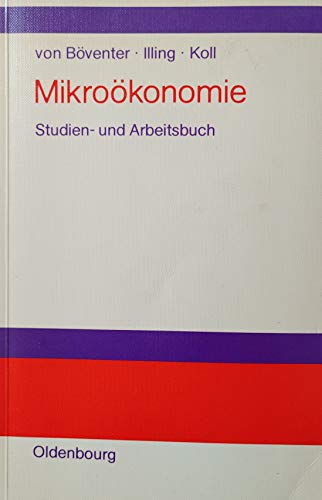 9783486203301: Mikrokonomie. Studien- und Arbeitsbuch