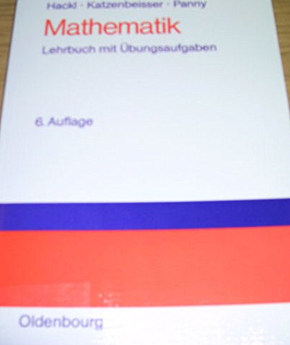 Imagen de archivo de Mathematik. Lehrbuch mit bungsaufgaben a la venta por medimops