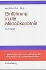 Einführung in die Mikroökonomie. von ., Oldenbourgs Lehr- und Handbücher der Wirtschafts- und Sozialwissenschaften - Böventer, Edwin von