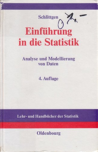 Beispielbild fr Einfhrung in die Statistik. Analyse und Modellierung von Daten zum Verkauf von medimops