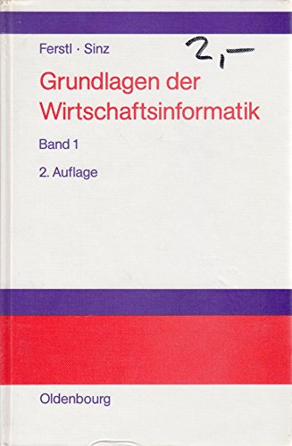 Imagen de archivo de Grundlagen der Wirtschaftsinformatik. Band 1. a la venta por Versandantiquariat Harald Gross