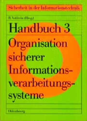 Beispielbild fr Organisation sicherer Informationsverarbeitungssysteme Konzepte und Lsungen zum Verkauf von Buchpark