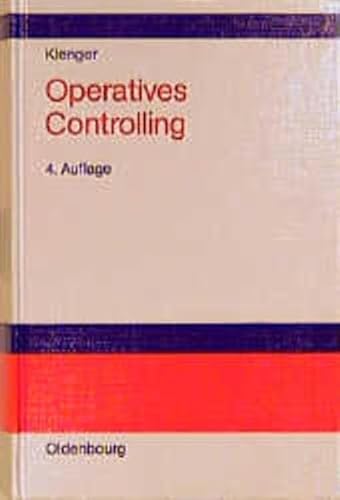 9783486242058: Operatives Controlling