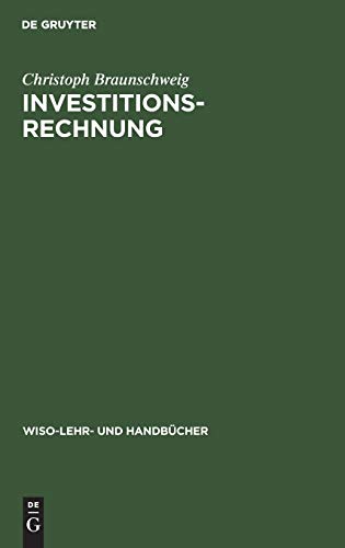 9783486242188: Investitionsrechnung (Wiso-Lehr- Und Handbucher)