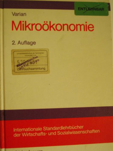 Stock image for Mikrokonomie for sale by NEPO UG