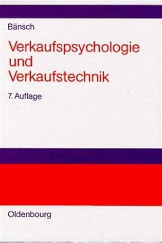 Stock image for Verkaufspsychologie und Verkaufstechnik for sale by medimops