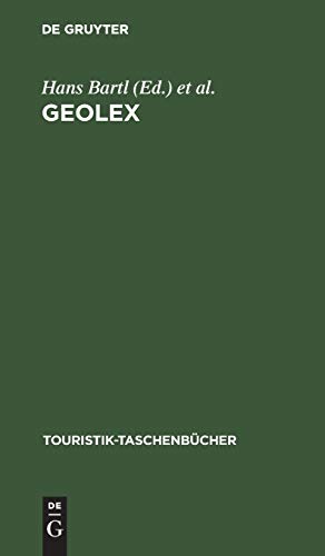 9783486247534: GeoLex: Kurzlehrbuch und Geographie-Lexikon fr den Tourismus (Touristik-Taschenbcher) (German Edition)