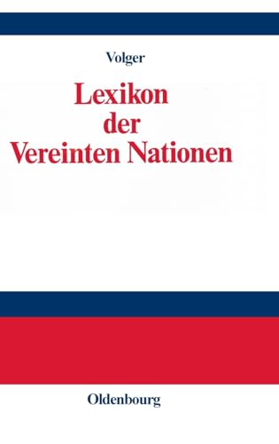 Beispielbild fr Lexikon der Vereinten Nationen zum Verkauf von medimops