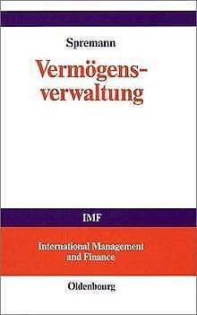 Stock image for Vermgensverwaltung for sale by medimops