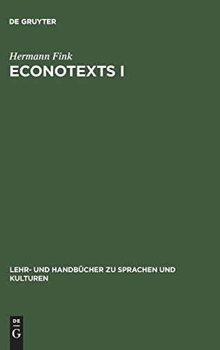 Beispielbild fr EconoTexts, Bd.1 zum Verkauf von medimops