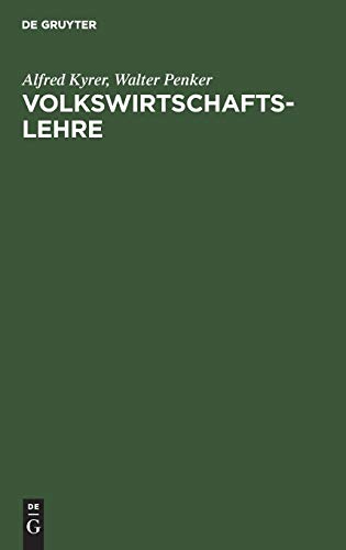 Beispielbild fr Volkswirtschaftslehre: Grundzge der Wirtschaftstheorie und -politik zum Verkauf von medimops