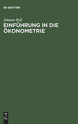 9783486254495: Einfhrung in die konometrie