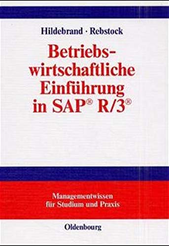 Imagen de archivo de Betriebswirtschaftliche Einfhrung in SAP R/3 a la venta por medimops