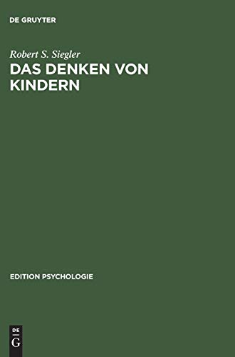 9783486255942: Das Denken von Kindern (Edition Psychologie)