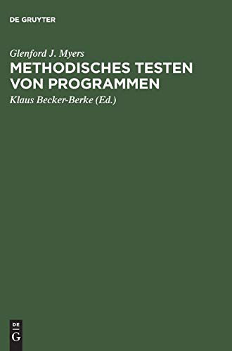 Stock image for Methodisches Testen von Programmen for sale by medimops