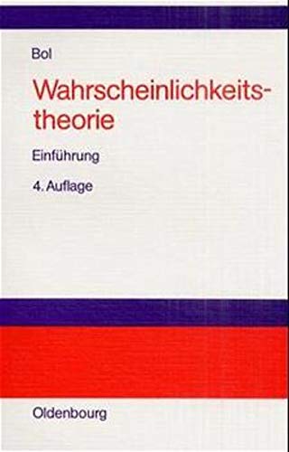 9783486256581: Wahrscheinlichkeitstheorie (Livre en allemand)