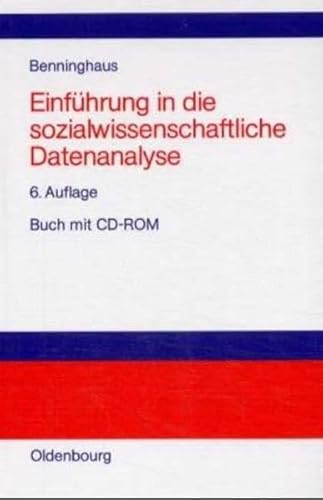 Stock image for Einfhrung in die sozialwissenschaftliche Datenanalyse: Buch mit CD-ROM for sale by medimops