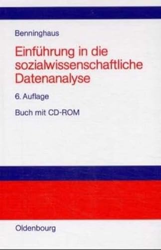 9783486256697: Einfhrung in die sozialwissenschaftliche Datenanalyse. Buch mit CD-ROM