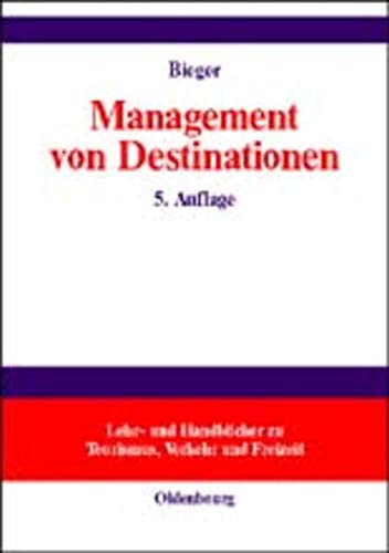 9783486258684: Management von Destinationen (Livre en allemand)