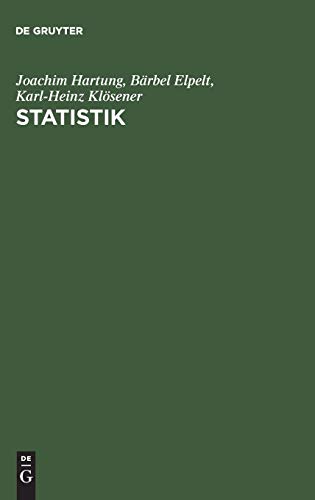 9783486259056: Statistik: Lehr- und Handbuch der angewandten Statistik