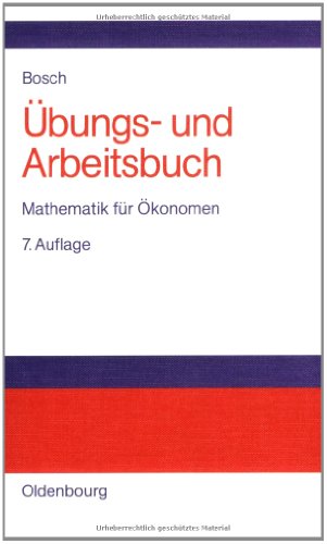Stock image for bungs- und Arbeitsbuch Mathematik fr konomen for sale by medimops