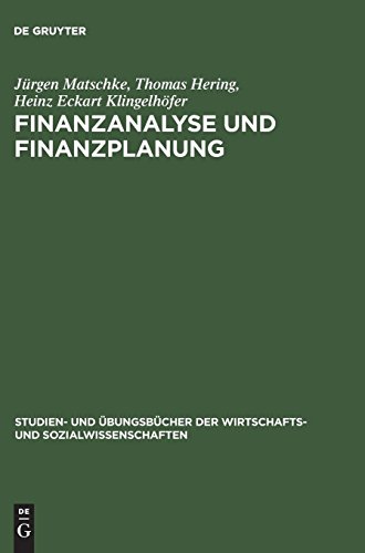 9783486259346: Finanzanalyse und Finanzplanung (Studien- Und Ubungsbucher der Wirtschafts- Und Sozialwissens)
