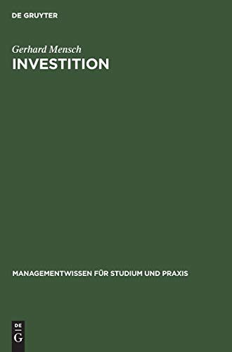 9783486259469: Investition: Investitionsrechnung in Der Planung Und Beurteilung Von Investitionen