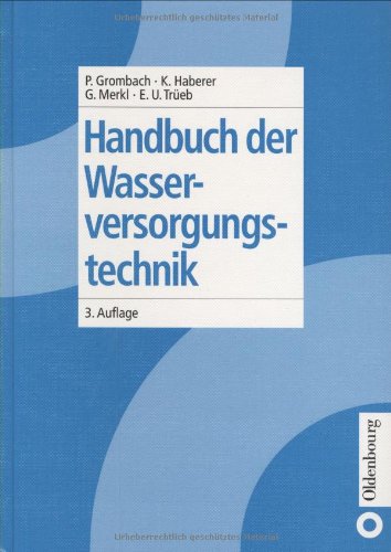 Beispielbild fr Handbuch der Wasserversorgungstechnik zum Verkauf von Buchpark