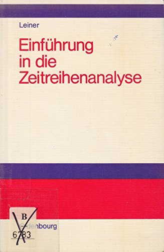 Beispielbild fr Einfhrung in die Zeitreihenanalyse, zum Verkauf von modernes antiquariat f. wiss. literatur