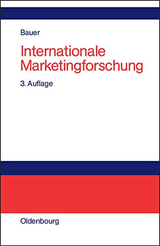 Beispielbild fr Internationale Marketingforschung. zum Verkauf von WorldofBooks
