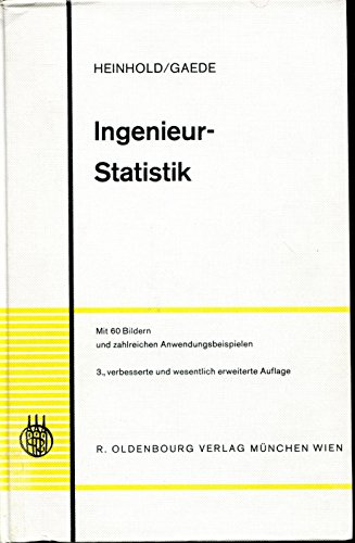 Imagen de archivo de Ingenieur Statistik a la venta por Antiquariat Armebooks