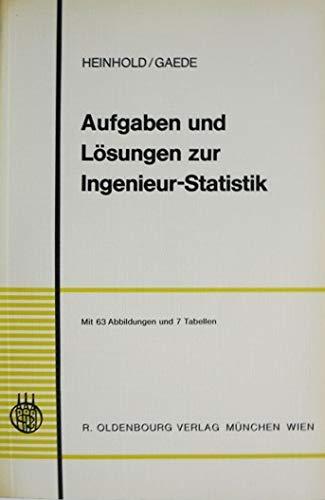 Beispielbild fr Aufgaben und Lsungen zur Ingenieurstatistik zum Verkauf von medimops