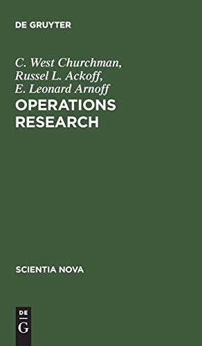 Beispielbild fr Operations Research: Eine Einfhrung in die Unternehmensforschung.Das amerikanische Original bersetzten Elvine Schlecht und Franz Ferschl zum Verkauf von medimops