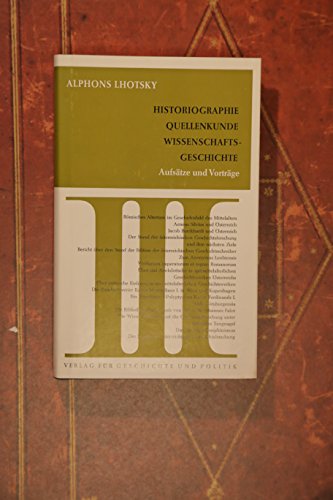 Beispielbild fr Historiographie Quellenkunde Wissenschaftsgeschichte zum Verkauf von Antiquariat Walter Nowak