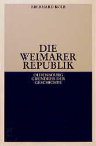 Stock image for Die Weimarer Republik for sale by medimops