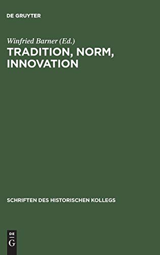 Stock image for Tradition, Norm, Innovation for sale by Antiquariat Walter Nowak