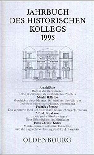 Jahrbuch des historischen Kollegs 1995.