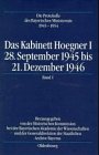 Das Kabinett Hoegner I : 28. September 1945 bis 21 Dezember 1946. - 2 Bände. -