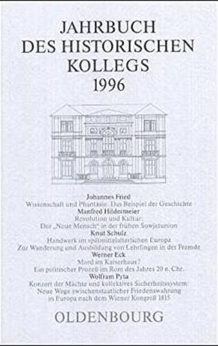 Beispielbild fr Jahrbuch des Historischen Kollegs 1996 zum Verkauf von Celler Versandantiquariat