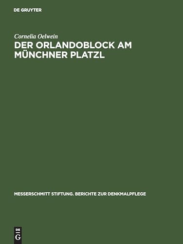 Beispielbild fr Der Orlandoblock am Mnchner Platzl: Geschichte eines Baudenkmals [Gebundene Ausgabe] von Cornelia Oelwein und Hans Heinrich von Srbik Messerschmitt Stiftung Berichte zur Denkmalpflege Der Orlandoblock am Mnchner Platzl Orlandohaus brgerliche Baudenkmler der Stadt Geschichte des Hauses Renaissance Orlando di Lasso Platzlbrauerei Adele Spitzeder Volkskche Restaurierung des Bauwerks lebendiger Bilderbogen Geschichte des Alltagslebens in Mnchen eine Zeitreise durch verschiedene Epochen lebendiger Streifzug durch die vergangenen Jahrhunderte StadtGeschichte Geschichtsliebhaber Munich Monaco di Baviera Bayern Das Orlandohaus am Mnchner Platzl ist eines der wichtigsten brgerlichen Baudenkmler der Stadt. Cornelia Oelwein schildert die Geschichte des Hausesvon der Renaissance, als Orlando di Lasso dort wohnte, ber die Zeit, als die Platzlbrauerei in das Gebude zog und dann die legendre Adele Spitzeder ihre Volkskche betrieb, bis zur Restaurierung des Bauwerks in der Gegenwart durch zum Verkauf von BUCHSERVICE / ANTIQUARIAT Lars Lutzer