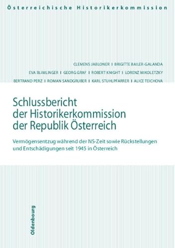 Stock image for Schlussbericht der Historikerkommission der Republik sterreich for sale by Joseph Burridge Books